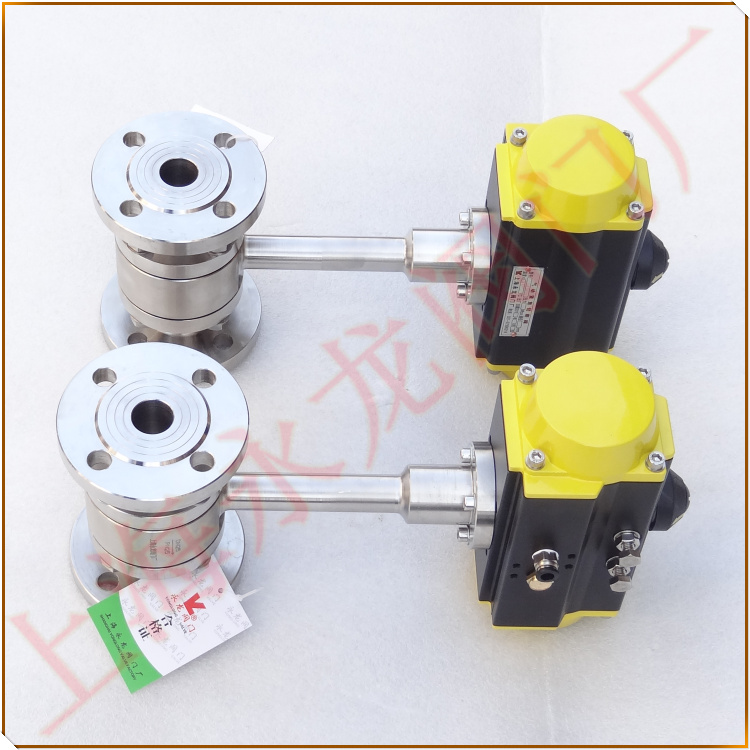 低溫氣動球閥The low temperature electric ball valves 低溫氣動球閥The low temperature electric ball valves