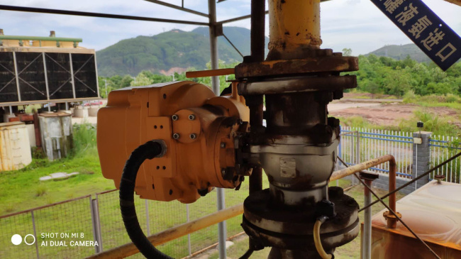 電動液氨切斷閥Electric liquid ammonia cut-off valve
